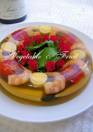 Vegetable Ring Jelly-レシピのメイン写真