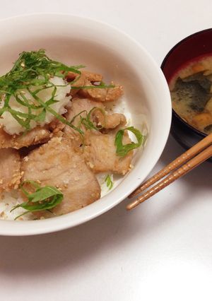 簡単マグロ竜田揚げ風丼-レシピのメイン写真