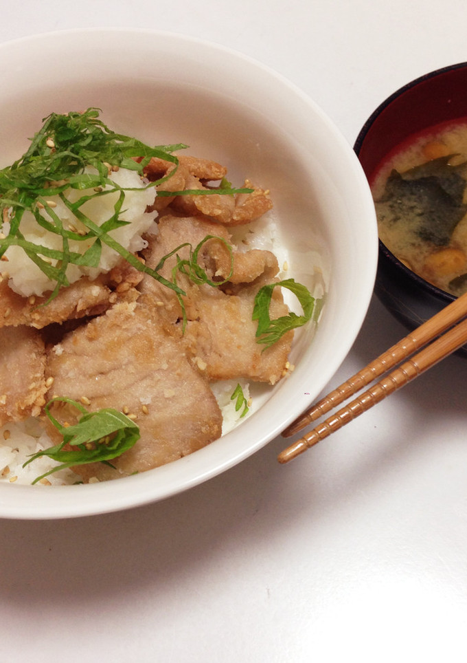 簡単マグロ竜田揚げ風丼-レシピのメイン写真