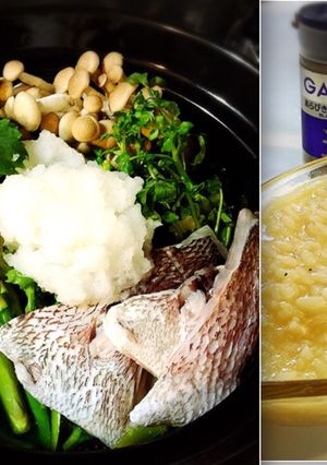 春野菜と鯛のみぞれ鍋 〆レシピ付き-レシピのメイン写真