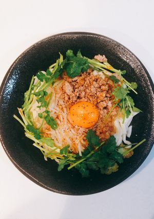☆アジアンアレンジ！パクチー混ぜうどん☆-レシピのメイン写真