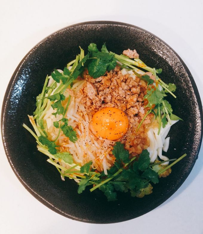 ☆アジアンアレンジ！パクチー混ぜうどん☆-レシピのメイン写真