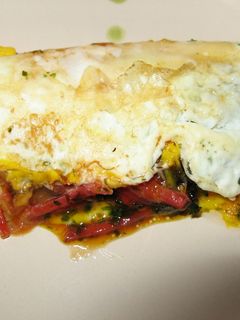 お好み焼き?な目玉焼き-レシピのメイン写真