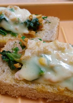 生姜かおるお惣菜トースト-レシピのメイン写真