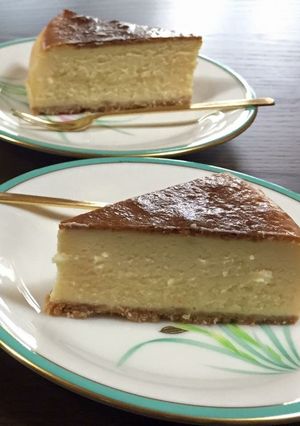 ハマる美味しさプレミアムチーズケーキ-レシピのメイン写真
