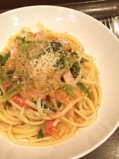 ほうれん草のトマトクリームパスタ-レシピのメイン写真