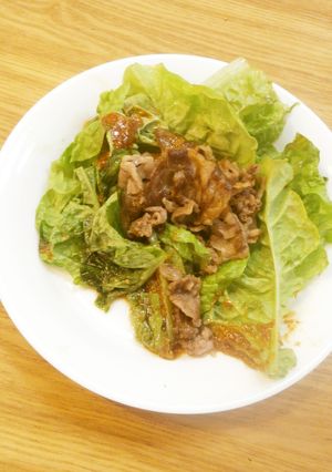 ものぐささん専用□牛肉のコチュジャン和え-レシピのメイン写真