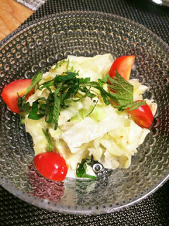 5分で副菜♥大葉とキャベツのマヨサラダ♥-レシピのメイン写真