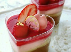 ラズベリームース✾チョコムース-レシピのメイン写真
