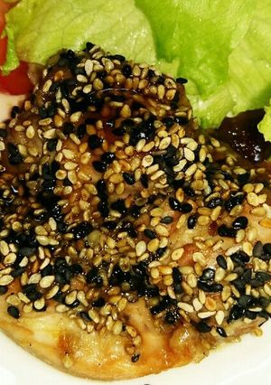 鶏肉のごま照り焼き-レシピのメイン写真