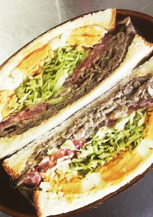 倉石牛の豪華ビーフサンド-レシピのメイン写真