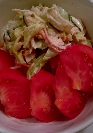 春キャベツの贅沢サラダ-レシピのメイン写真