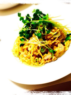 *納豆パスタ*-レシピのメイン写真
