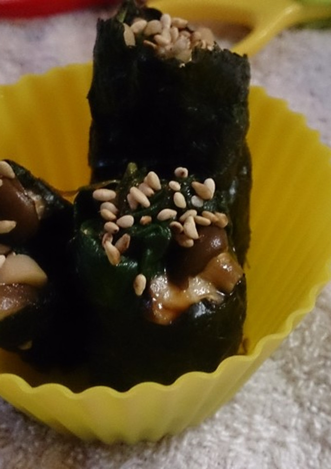 ほうれん草ののり巻き-レシピのメイン写真