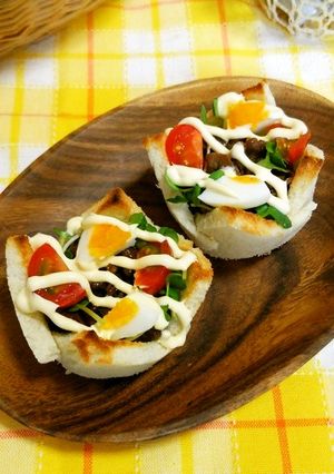 甘辛バター風味の♪シシリアンパンカップ-レシピのメイン写真