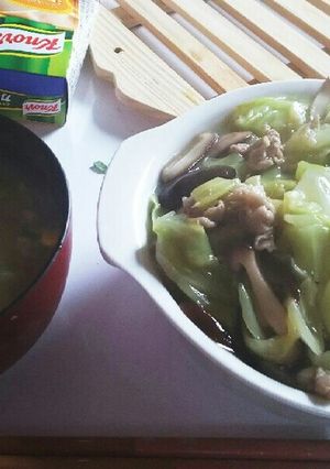 キャベツあんかけ飯-レシピのメイン写真