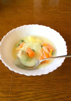 もも肉の人参まるごとシチュー-レシピのメイン写真