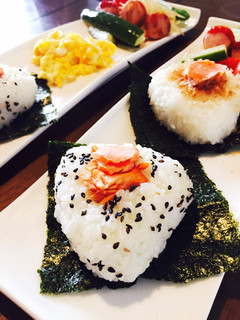 朝食 おにぎり-レシピのメイン写真