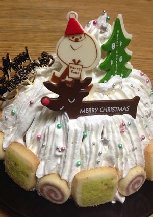 簡単☆クリスマスケーキ2014-レシピのメイン写真