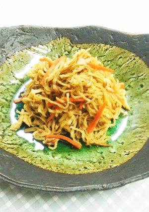 お正月にも!切干大根とエノキの煮なます-レシピのメイン写真