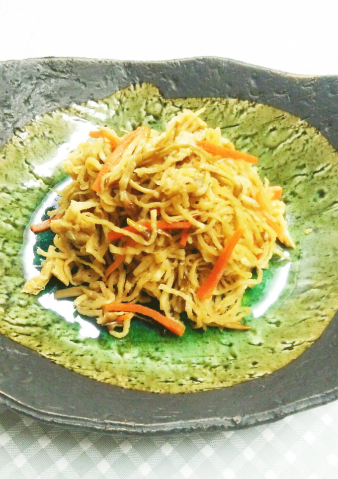 お正月にも！切干大根とエノキの煮なます-レシピのメイン写真