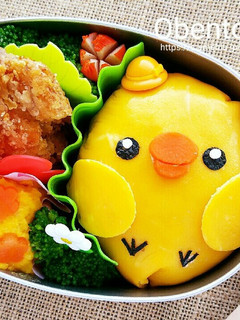 簡単 キャラ弁 ✾ ぴよぴよオムライス-レシピのメイン写真