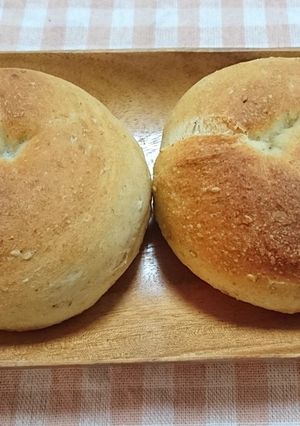 全粒粉ベーグル-レシピのメイン写真