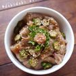 梅豚丼