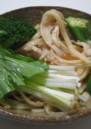 豚しゃぶサラダうどん-レシピのメイン写真