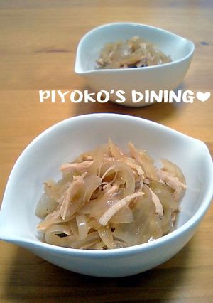 レンジで簡単♡新玉葱とささみの蒸しびたし-レシピのメイン写真