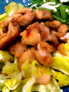 春キャベツたっぷり♡うまっ照り焼きチキン-レシピのメイン写真