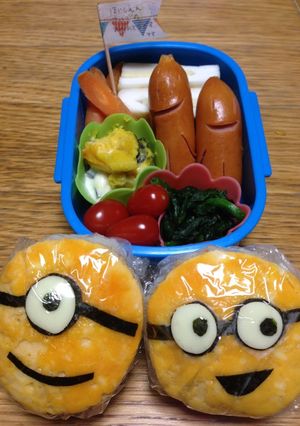 ミニオン@簡単キャラ弁-レシピのメイン写真