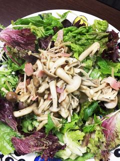 きのこ ホットサラダ しめじ 舞茸-レシピのメイン写真
