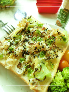 豚肉×ブロ茎×白菜芯のスパイシートースト-レシピのメイン写真