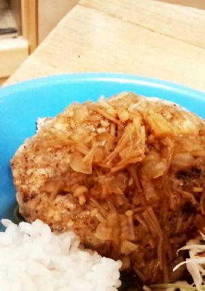 ふわふわ❣❣豆腐ハンバーグ♪-レシピのメイン写真