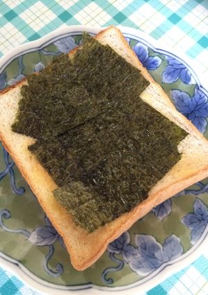 味付け海苔バタートースト-レシピのメイン写真