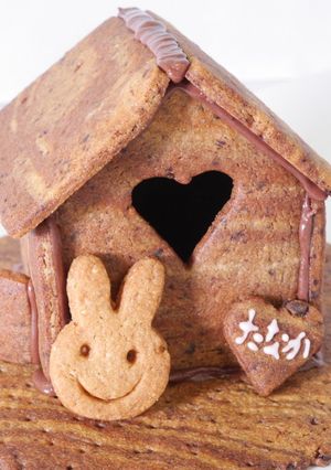 簡単 ホワイトデー 手作りお菓子の家♪-レシピのメイン写真