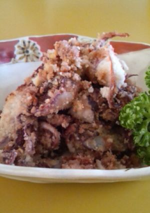 糖質制限♪イカのおから焼き♪-レシピのメイン写真