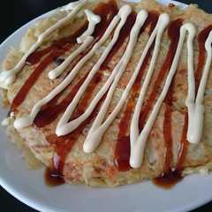 รูปของ 豚汁リメイク♪お好み焼き