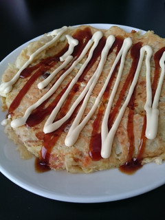 豚汁リメイク♪お好み焼き-レシピのメイン写真
