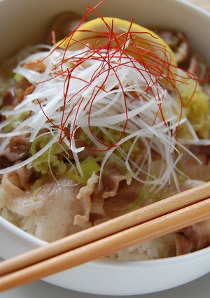 セブンイレブンの豚丼！！-レシピのメイン写真