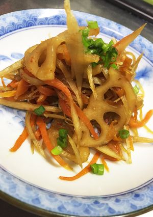 甘辛キンピラ-レシピのメイン写真