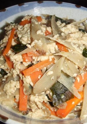 炒り豆腐　節つゆ味-レシピのメイン写真