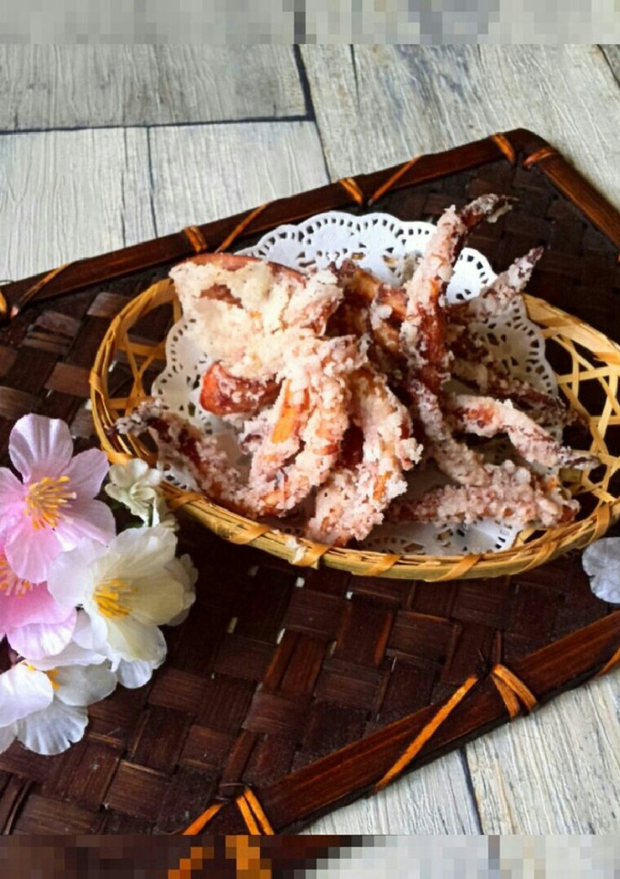 イカげその唐揚げ～お花見のおつまみに！-レシピのメイン写真