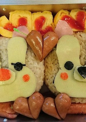 チップとデール弁当-レシピのメイン写真