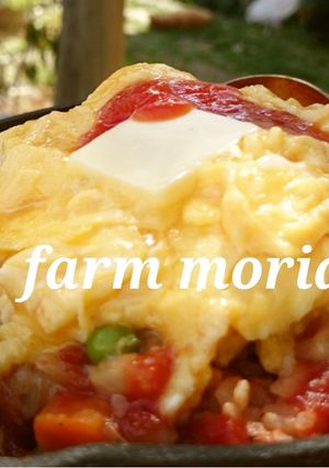 スキレットでお一人さま♪ふわとろオムレツ-レシピのメイン写真