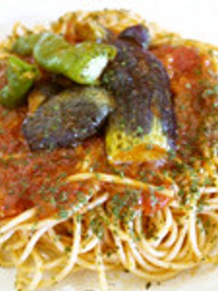 下田なすと杉谷とうがらしのパスタ-レシピのメイン写真