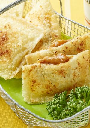 朝ごはんに!食パンで焼きカレーパン-レシピのメイン写真