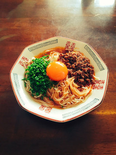 即完成!そーめんで作る簡単担担麺-レシピのメイン写真