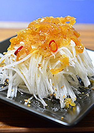 味付き中華くらげの大根サラダ♪-レシピのメイン写真